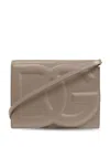 Dolce & Gabbana Dg Logo Crossbody Bag In Neutrals
