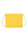 Dolce & Gabbana Dg Logo Crossbody Bag In Yellow