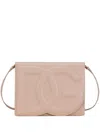 Dolce & Gabbana Dg Logo Crossbody In Beige