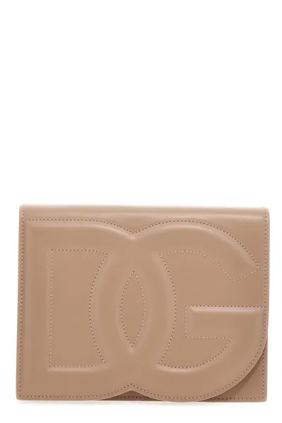 Dolce & Gabbana Dg Logo Crossbody Handbag Crossbody Bags Pink