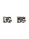 Dolce & Gabbana Monogram Logo Cufflinks Polished Finish