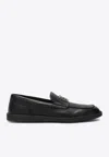Dolce & Gabbana Leather Moccasin From The New Florio Line