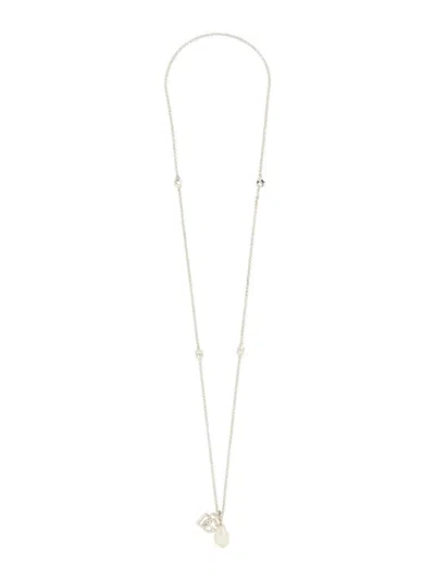Dolce & Gabbana Dg Logo Drop Necklace