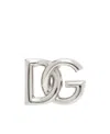 Dolce & Gabbana Silver Stud Single Earring In White