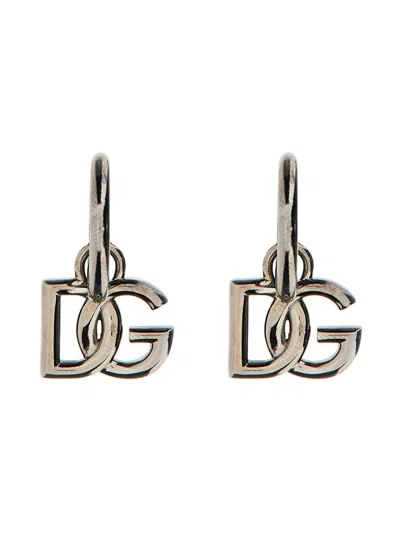 DOLCE & GABBANA DG LOGO EARRINGS