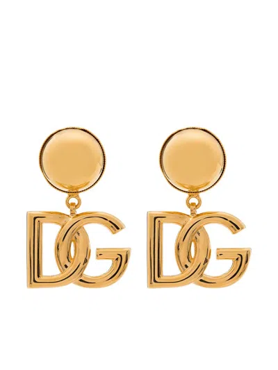 DOLCE & GABBANA DOLCE & GABBANA DG LOGO EARRINGS