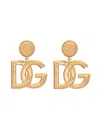 Dolce & Gabbana Clip-on Earrings With Dg Logo Dolce E Gabbana In Gold