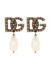 DOLCE & GABBANA DG-LOGO EARRINGS