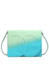 Dolce & Gabbana Dg Logo Gradient-effect Crossbody Bag In Blue