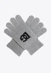 Dolce & Gabbana Dg Logo Inlay Cashmere Gloves