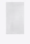 Dolce & Gabbana Dg Logo Jacquard Beach Towel In White