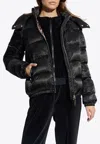 Dolce & Gabbana Dg Logo Jacquard Down Jacket