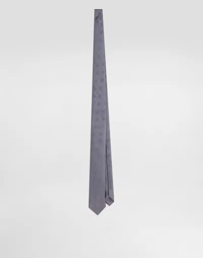 DOLCE & GABBANA DG LOGO JACQUARD TIE