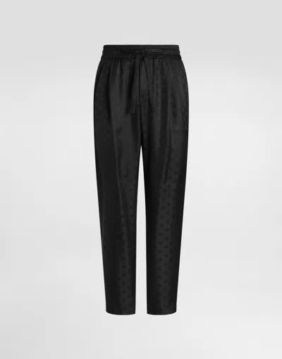 Dolce & Gabbana Dg Logo Jacquard Trousers