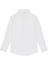 Dolce & Gabbana Teen Boys White Re-edition Tuxedo Shirt In White
