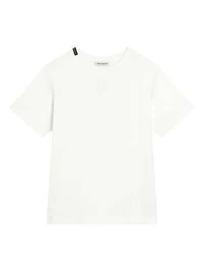 Dolce & Gabbana Kids' T-shirt Mit Dg-logo In White