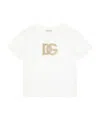 Dolce & Gabbana Dg Logo Jersey T-shirt In White