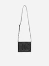 Dolce & Gabbana Dg Logo Leather Bag In Black