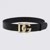 Dolce & Gabbana Dg Logo Buckle Leather Belt