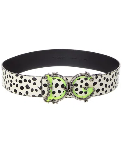 DOLCE & GABBANA DOLCE & GABBANA DG LOGO LEATHER BELT