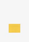 Dolce & Gabbana Dg Logo Card Holder In Yellow