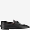 Dolce & Gabbana Moccasin With Logo Plaque In Black