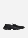 DOLCE & GABBANA DG LOGO LEATHER LOAFERS