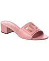 Dolce & Gabbana 40mm Bianca Sandals In Pink