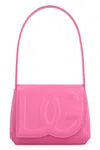 Dolce & Gabbana Leather Shoulder Bag With Dg Logo In Pink