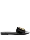 Dolce & Gabbana Flat Shoes In Schwarz