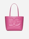 DOLCE & GABBANA DG LOGO LEATHER SMALL TOTE BAG