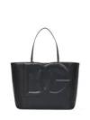 Dolce & Gabbana Bag In Leather With Monogram In Black