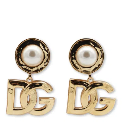 Dolce & Gabbana Metal Earrings In Gold