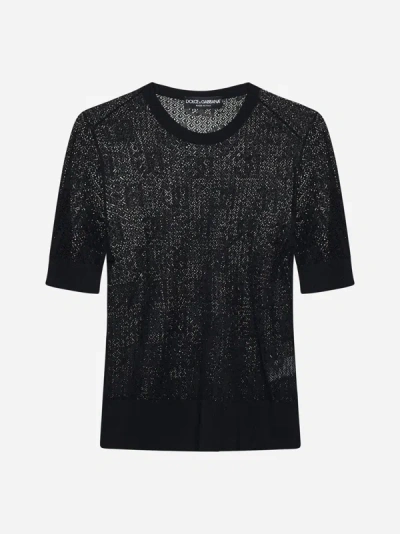 Dolce & Gabbana Sweater In Black