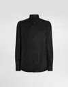 Dolce & Gabbana Pointed Collar Long Sleeves Subtle Pattern