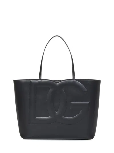 Dolce & Gabbana Dg Logo Medium Shopper Tote