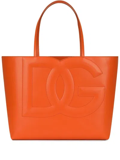 Dolce & Gabbana Dg Logo Medium Shopping Bag