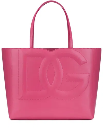 Dolce & Gabbana Dg Logo Medium Shopping Bag