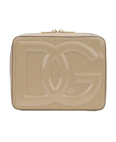 DOLCE & GABBANA DOLCE  GABBANA DG LOGO EMBOSSED CAMERA BAG