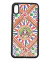 Dolce & Gabbana Dg-logo Patterned Phone Case In Multi