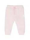 Dolce & Gabbana Dg Logo-print Jersey Track Pants In Pink
