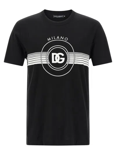 DOLCE & GABBANA DOLCE & GABBANA DG LOGO PRINT T-SHIRT
