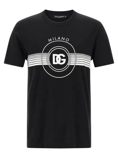 DOLCE & GABBANA DG LOGO PRINT T-SHIRT