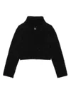 Dolce & Gabbana Dg Logo Pullover Top In Black