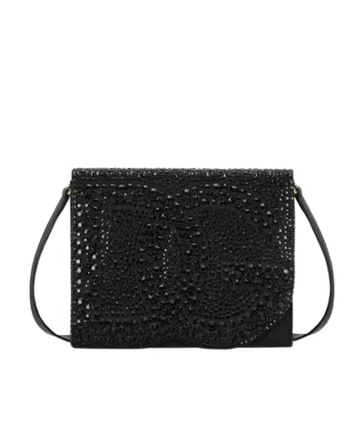 Dolce & Gabbana Dg Logo Bag Crossbody Bag In Black