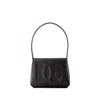 DOLCE & GABBANA DG LOGO SHOULDER BAG - LEATHER - BLACK