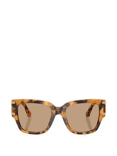 Dolce & Gabbana Dg Logo Square-frame Sunglasses In Multi