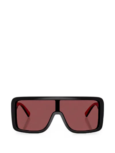 Dolce & Gabbana Dg Logo Sunglasses In Red