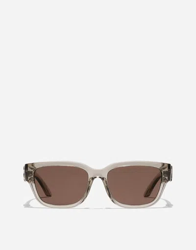 Dolce & Gabbana Dg Logo Sunglasses In Multicolor