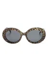 Dolce & Gabbana Dg Logo Sunglasses In Neutrals